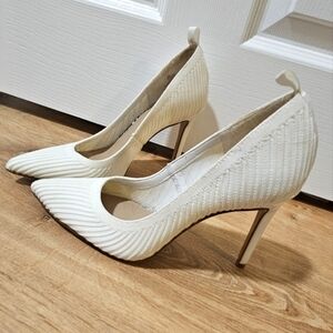 White High Heels